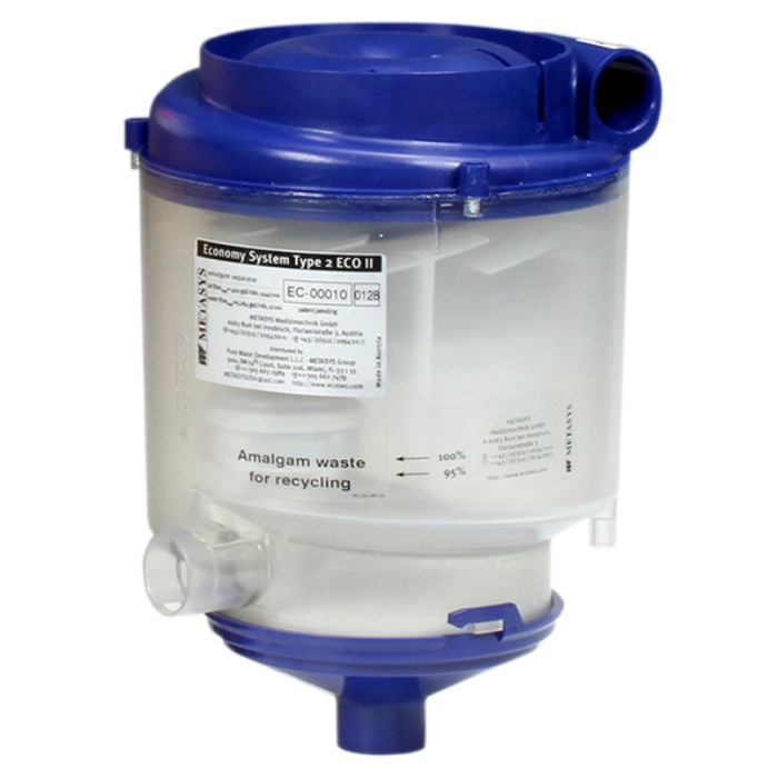 PureWay ECO II Amalgam Separator - Tandem Unit (2" Y Connector for High Volume), 1 Each