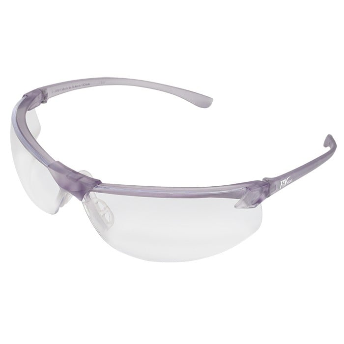 ProVision Allure Safety Eyewear, Pink Frame/Clear Lens, Small/Narrow/Medium Fit, 1 Each