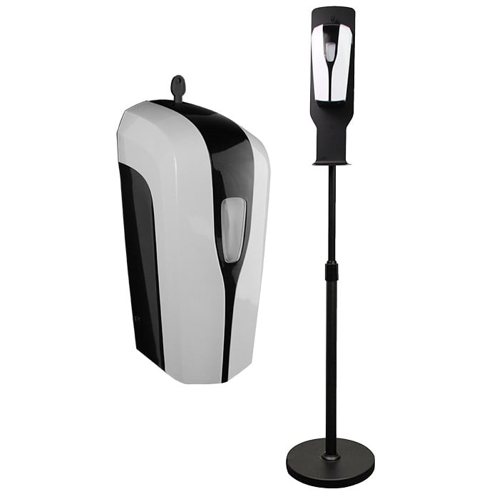 Purelife Dental Touchless Hand Sanitizer/Soap Dispenser, Wall Mount, 1000ml Capacity, Smart Sensing