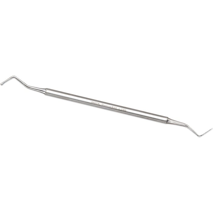 Pascal Circlet Packing Instrument, Serrated, Stainless Steel, Single