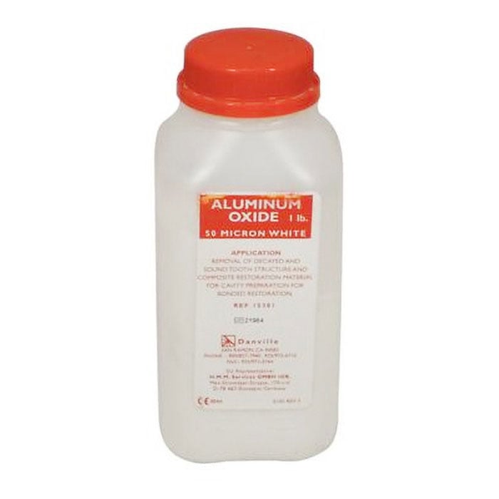 Danville Materials Aluminum Oxide Air Abrasion Powder, 90 Micron, Tan, 1 lb (15201)