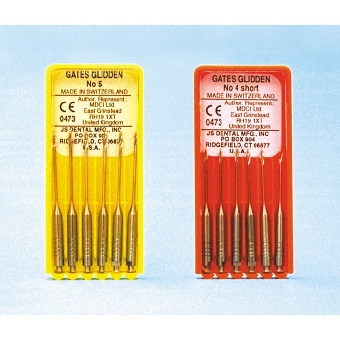Gates Glidden Drills, Stainless Steel, 32mm, Size #3, 6/Bx