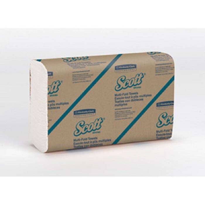 Scott® Multi-Fold Towels #1804, 16 Packs of 250 Towels, 4000/Case