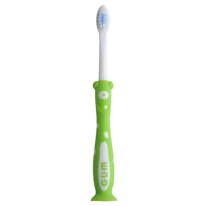 GUM Monsterz Kids' Toothbrush, Assorted Colors, Ages 2+, 12/Bx