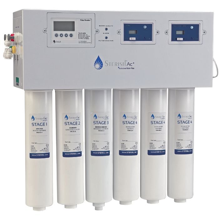 Solmetex Sterisil AC+ Stage 2 10-Micron Carbon Block Cartridge, AC+2
