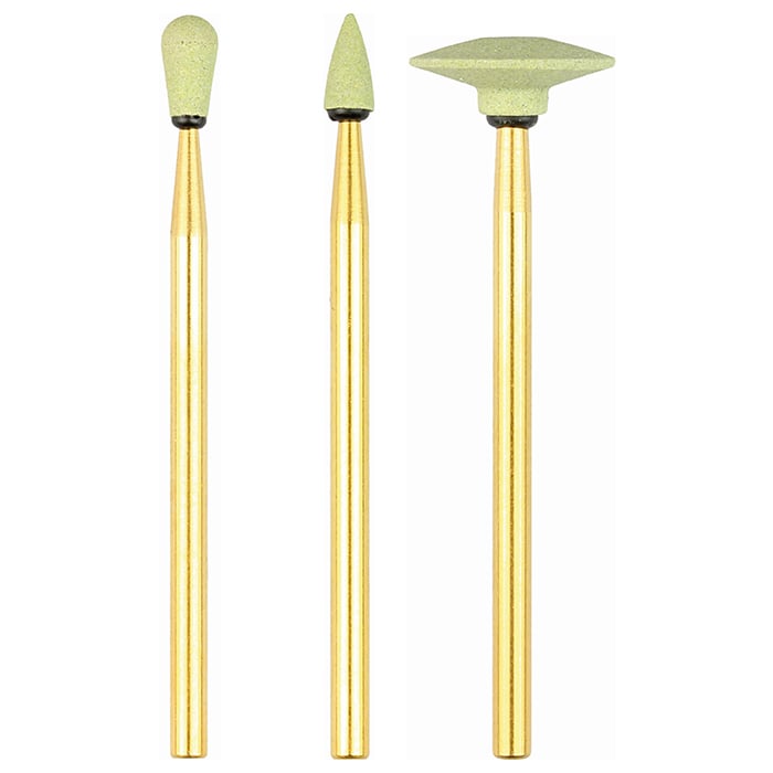 Shofu Dura-Green DIA Stone WH6, HP (Straight Handpiece), 2/Pk, ISO #130, 0157