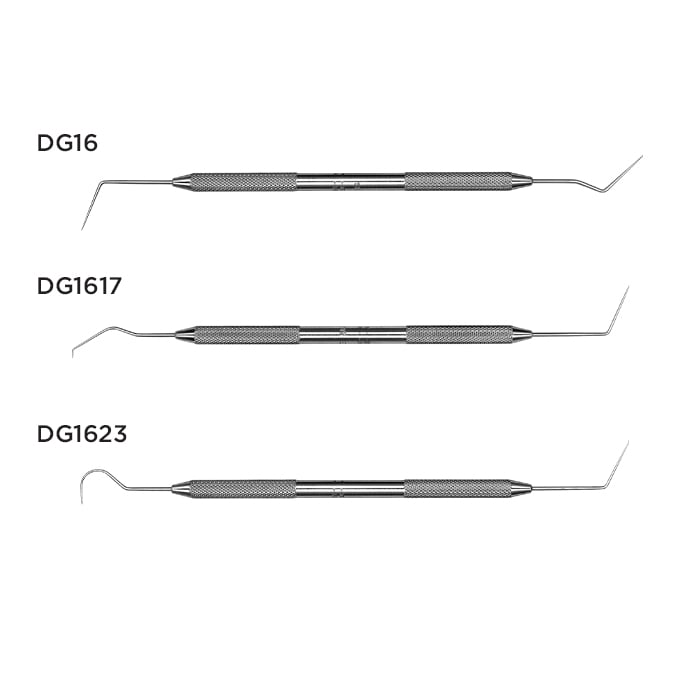 Hu-Friedy Endodontic Explorer DG16/17 Double-Ended, #31 Round Handle, Stainless Steel, EXDG16/17