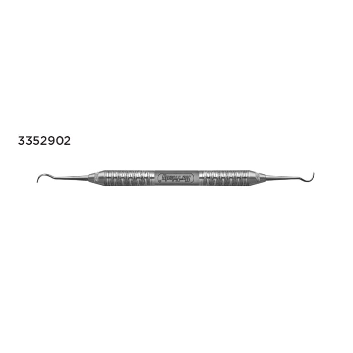Hu-Friedy #8 Wiland Double-Ended Carver, #6 Satin Steel Handle, CVWI86