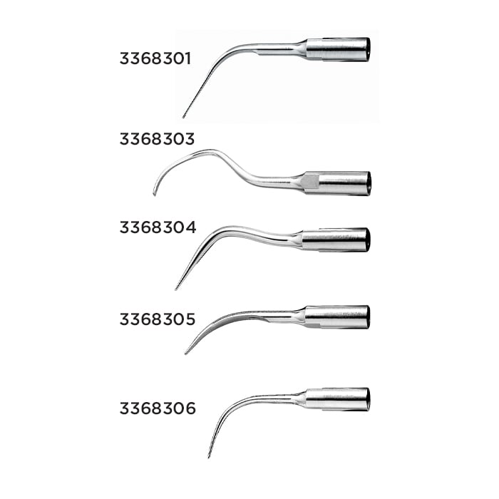 Hu-Friedy Symmetry IQ S-Series Piezo Scaling Tip, P3 Universal Perio, Stainless Steel, 1 Each, USP3