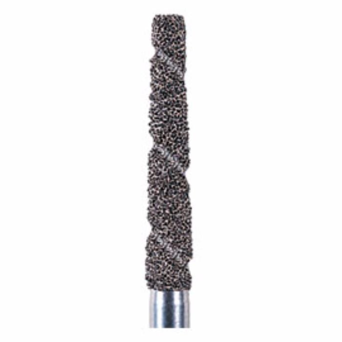 Two Striper® TS2000™ Diamond Burs, FG, Round End Taper, Coarse, Green, 1.8mm, 5/Pk, #2005.10