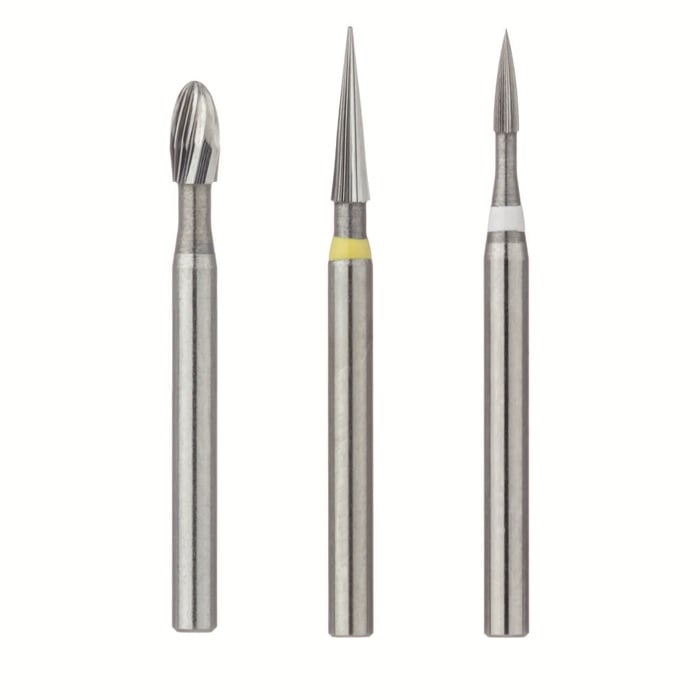 Meisinger FG Trimming & Finishing Carbide Bur, Fine/8-12 Flutes, #7302, 5/Pk