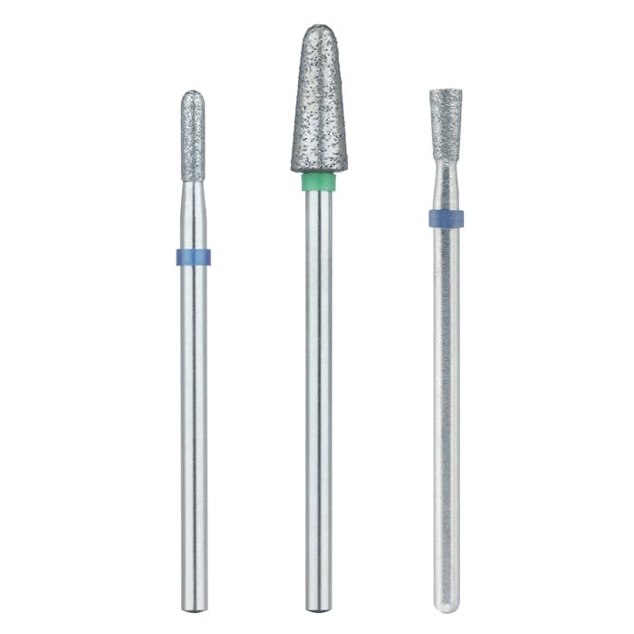 Meisinger HP Sintered Diamond Bur, Medium Round, 2.1 mm, 801S-021