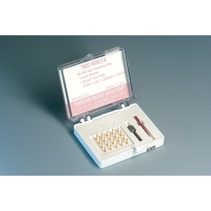 TMS Thread Mate System Regular-Gold Self-Shearing Complete Kit (20 pins)