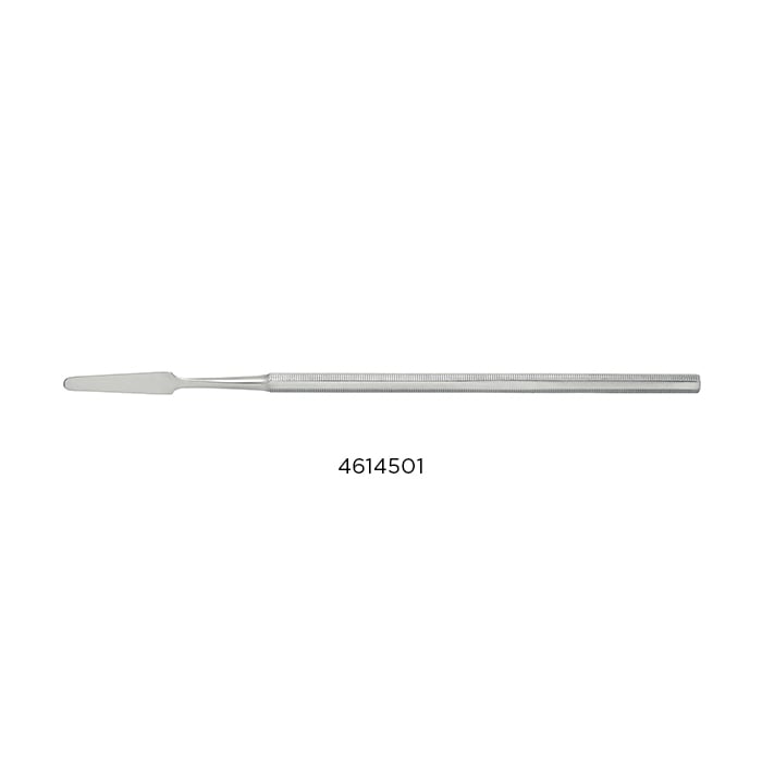 Nordent Cement Spatula #22, Small-Medium Round, Single-Ended, Stainless Steel