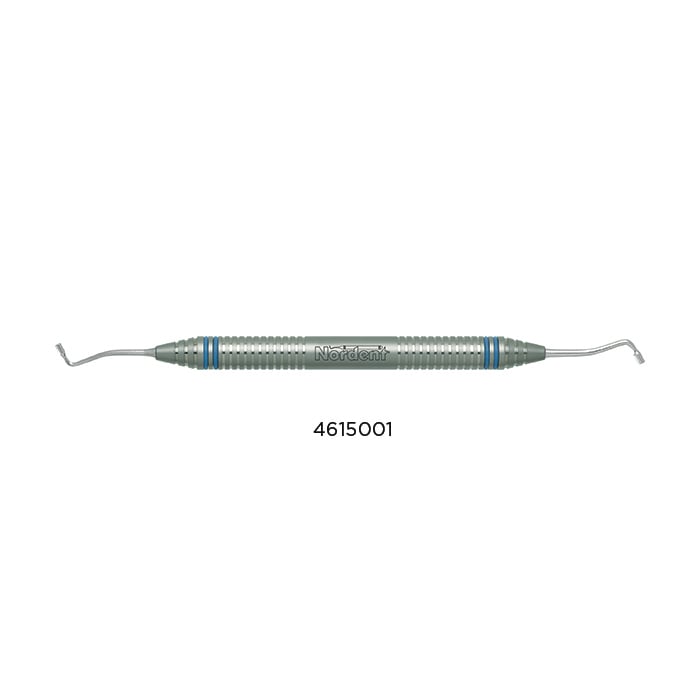 Nordent Condenser, Serrated, Double-End, 1.5-2.7mm, DuraLite ColorRings, Stainless Steel