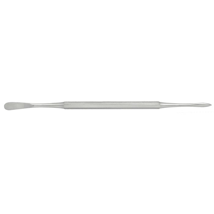 Nordent Double-Ended Wax Spatula #7, Medium Round, Surgical-Grade Stainless Steel