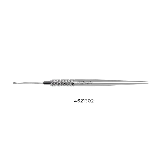 Nordent Orthodontic Ligature Director, Single-Ended, Curved, #N120, Surgical Stainless Steel