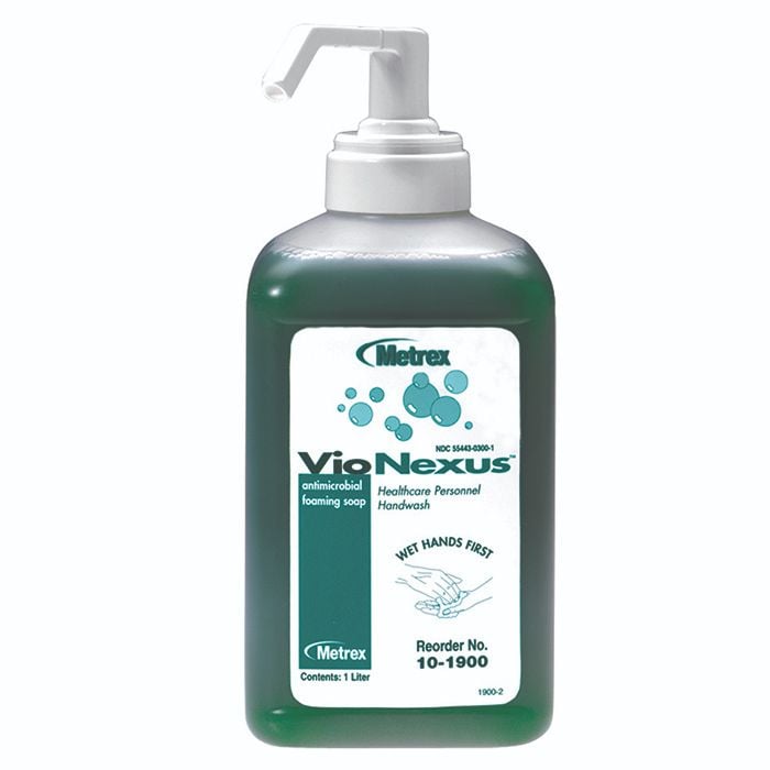 VioNexus Antimicrobial Foaming Soap, 1 Liter Bottle, Pump Dispenser, Chloroxylenol, 01KXST1BYNCPKX5207JHBDFJVZ