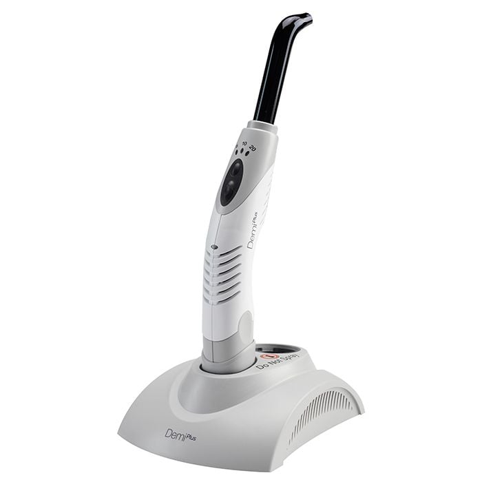 Kerr Demi Plus LED Curing Light System, Cordless, 8 mm Turbo Extended Light Guide, 1100-1330 mW/cm², 450-470 nm, 5-Second Cure, 910860-1
