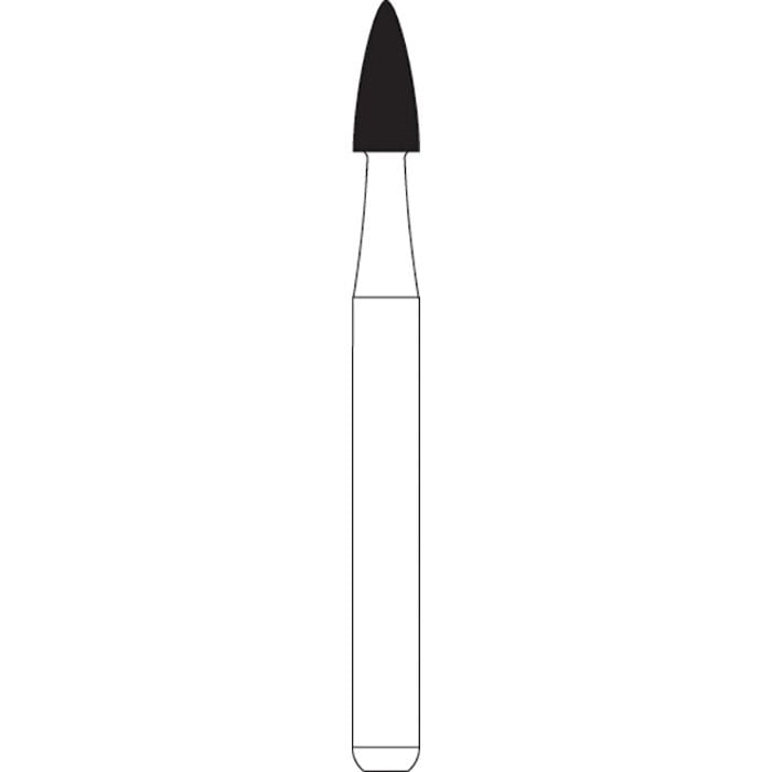 NTI Diamond Bur, Friction Grip, Coarse, 6.0 mm, 877K-014C-FG