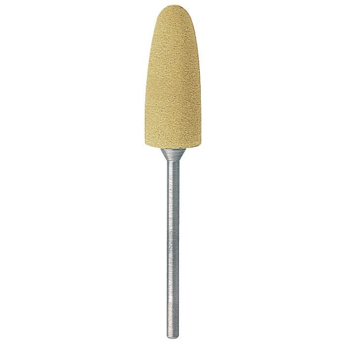 NTI Acrylic Polishers - Fine HP - Yellow Round End Taper #100, 6/Pk, P0654