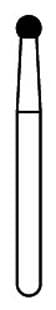 Premier Solo Dia #0116C Ball Diamond Bur, 25/Bx, #801016C