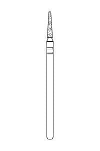 Premier Two Stripers Lab HP Diamond Bur, Coarse, X701.9C, #2012723