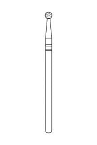 Premier Two Striper Diamond Bur, HP Shank, #X135, Fine Grit, 5/Bx, #2012733
