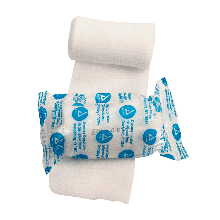 Dynarex Stretch Gauze Bandage, 2", 500/cs, #3132