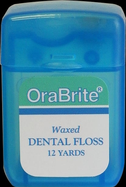 Sky Choice Patient Trial Dental Floss, Waxed, 12 Yards, 144/Box