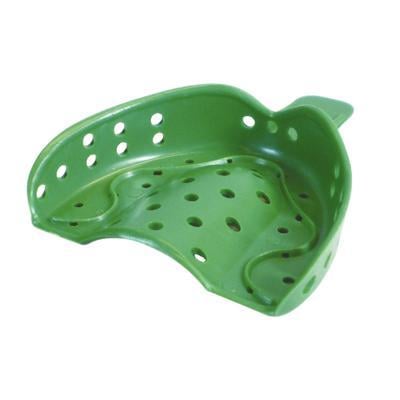 GC Spacer Tray #4D Upper Medium, Perforated, Green, 12/Pkg, #250041