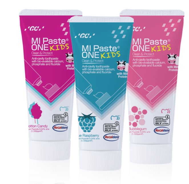 GC MI Paste ONE Kids Bubblegum, 10/Pack, #437150