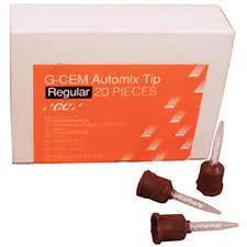 GC G-Cem Regular Automix Mixing Tips, 20/Box, #002902