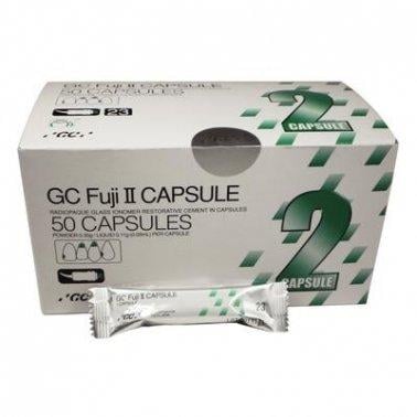 GC Fuji II Capsules Assorted, Self-Cure, 50/Box, #000113