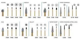 Pac-Dent Burs Trim & Finish #FG7406 Egg, Carbide, 10/Box