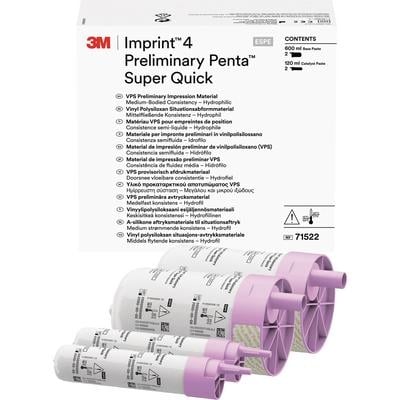 Imprint 4 Preliminary Penta Super Quick Refill, 2 x 300mL Base + 2 x 60mL Catalyst #71522