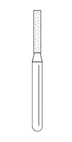Premier Solo Dia #0712.7C Flat End Cylinder, Coarse, Diamond Bur, 25/Box