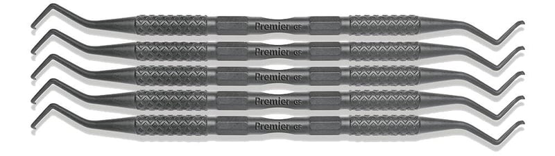 Premier Implant Scaler, Double-Ended, Facial, Goldman-Fox, 5/Pk, #9061403