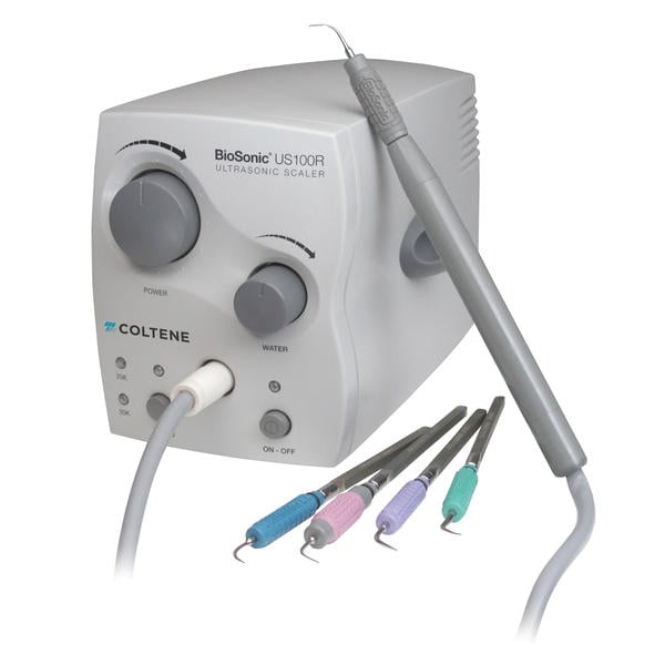 Biosonic Ultrasonic Scaler #US100R-115T, 115V, with 30K Slim Inserts
