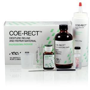 GC Coe-Rect Hard Reline Professional Package, 6oz Powder & 6oz Liquid, #343001