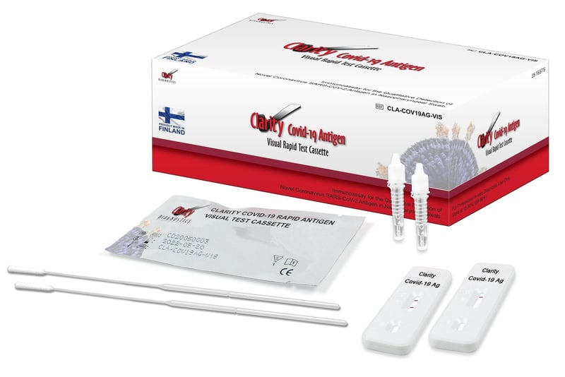 Sky Choice InteliSwab COVID-19 Antigen Test Kit, 25/Box, #1001-0614