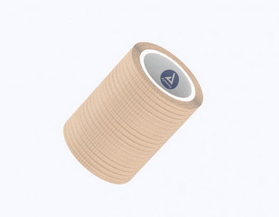 Dynarex Sensi Wrap Self-Adherent Bandage Roll, 6" x 5 yd, Tan, 12/Box, #3176