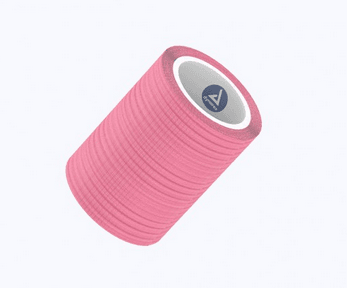 Dynarex Sensi Wrap Self-Adherent Bandage Roll, 3" x 5 yd, Pink, 24/Box, #3293