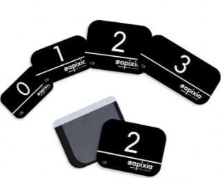 Dentamerica Apixia PSP Phosphor Plates, Size #3, ScanX Compatible, 4/Box