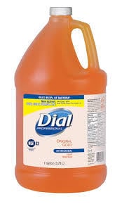 Dial Antimicrobial Soap, Liquid, Gold, Gallon, #2340088047