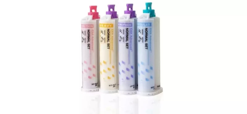 GC EXA Advanced Regular Fast Set Vinyl Polysiloxane Cartridge, 32/Bx, #139121