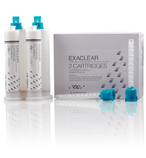 GC ExaClear Bite Registration, 48ml, 2/Pk, #008482