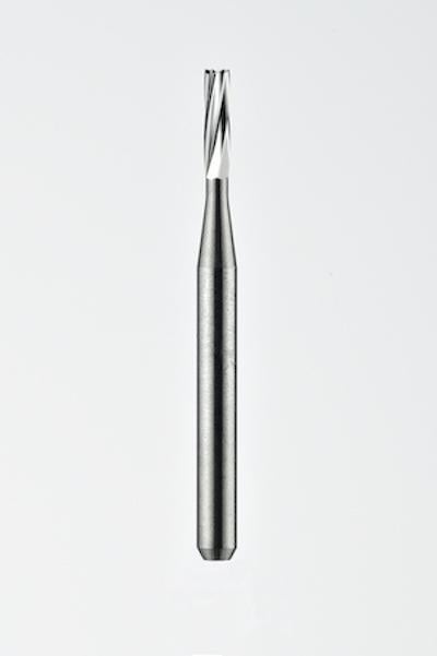 Sky Choice Carbide Bur FGSS 57, Straight Flat End Fissure, Short Shank, High Speed, 10/Pk, #FGSS57-10