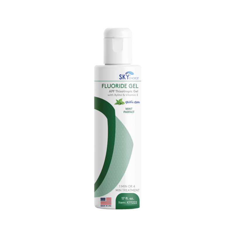 Sky Choice Fluoride Gel Mint Parfait, 17 oz Bottle