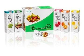 GC Dry Mouth Gel Assorted Tubes, 40g, 10/Box, #002526